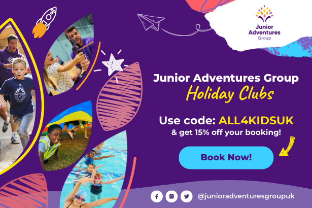 Junior Adventures Group UK holiday clubs run every school holiday and are perfect for children aged 4-11