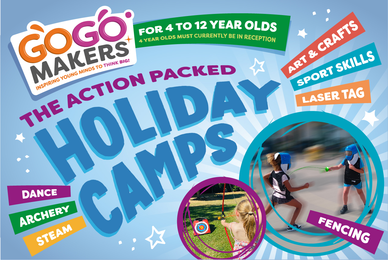  GO GO Makers - The ACTION PACKED Holiday Camps