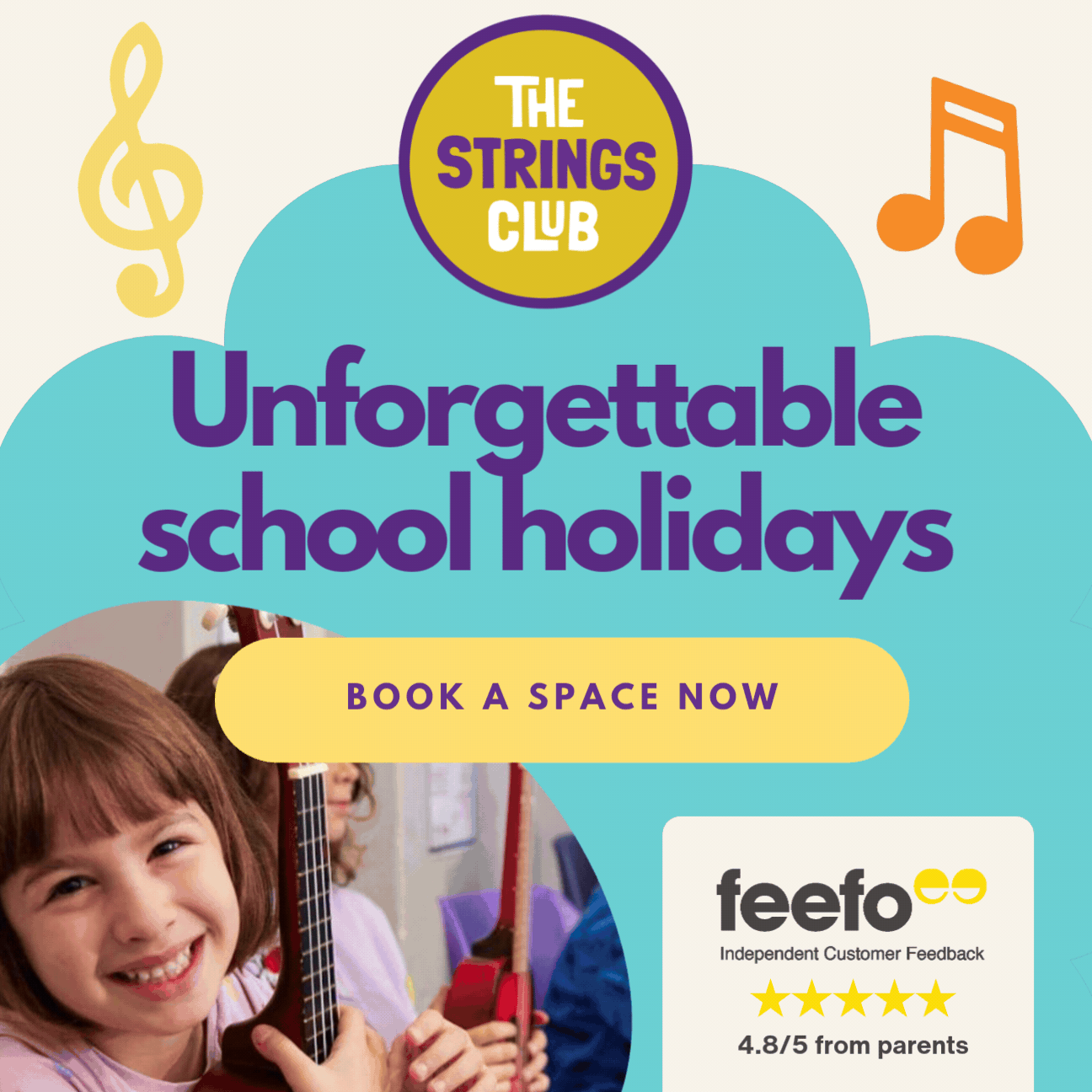 The Strings Club Holiday Camps